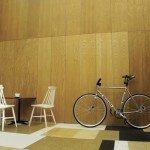 relaks cafe and bike repair shop by super super + moko architects
